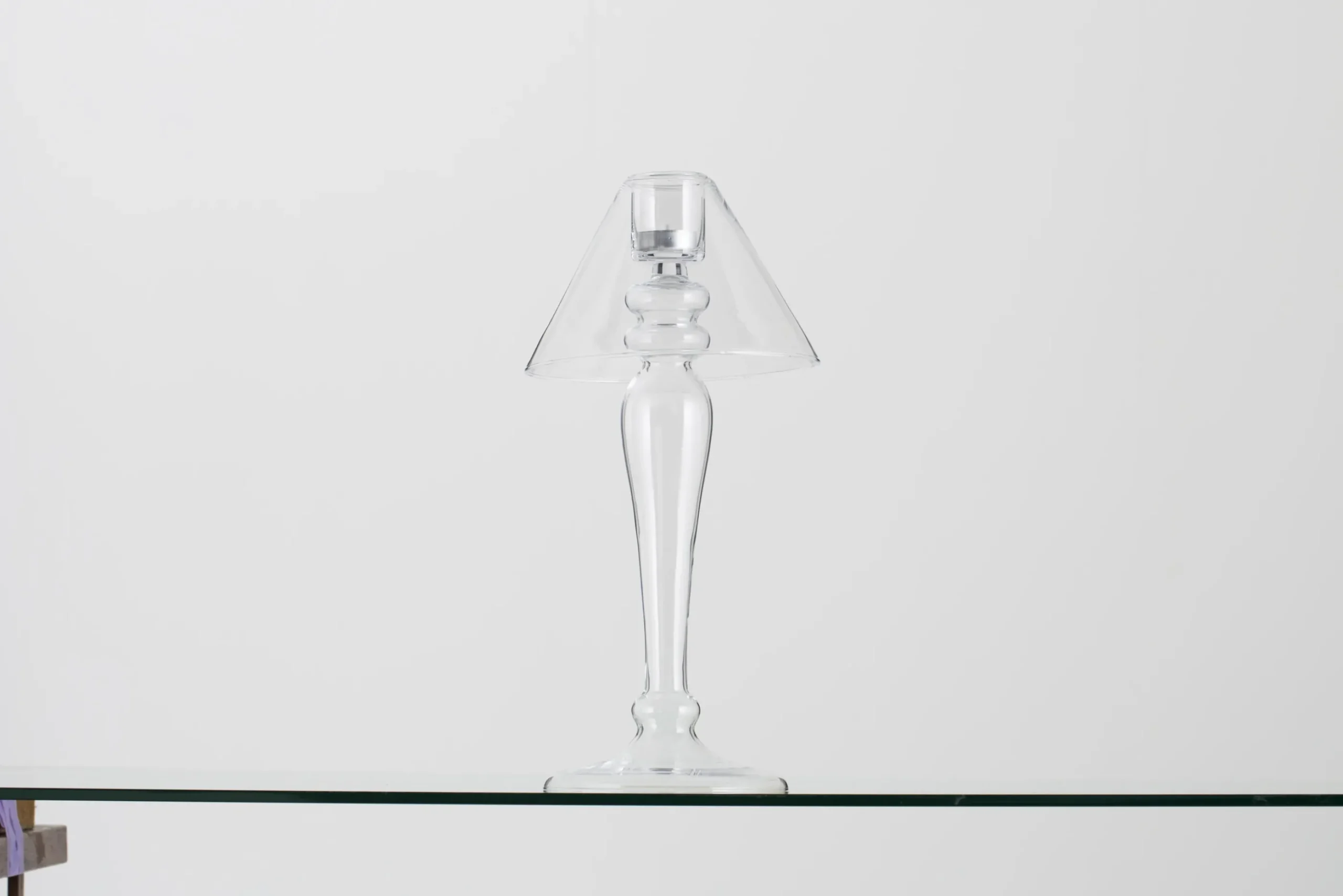 Flamant Mira, Kandelaar, Glas