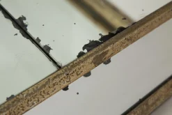 Flamant Mitchell, Salontafel, Rechthoekig, Spiegelglas En Hout, 160X80