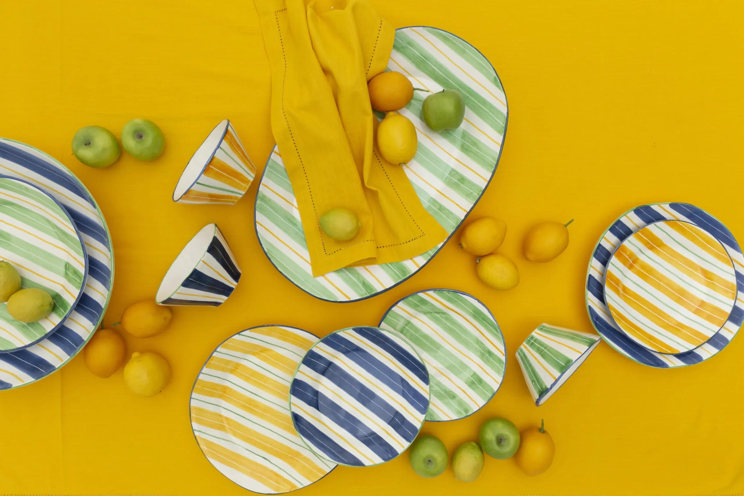 Flamant Nanna, Bord, 23 Cm, Groen