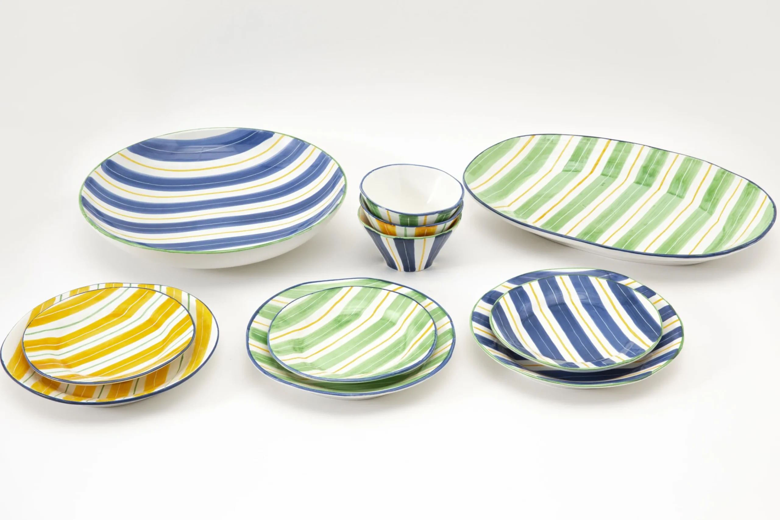 Flamant Nanna, Serveerbord, Groen, Ovaal