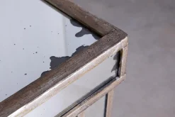 Flamant Naxos, Consoletafel, Spiegelglas En Hout