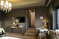 Flamant Naxos, Consoletafel, Spiegelglas En Hout