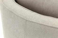 Flamant Nelia, Fauteuil, Naturel, Draaibaar