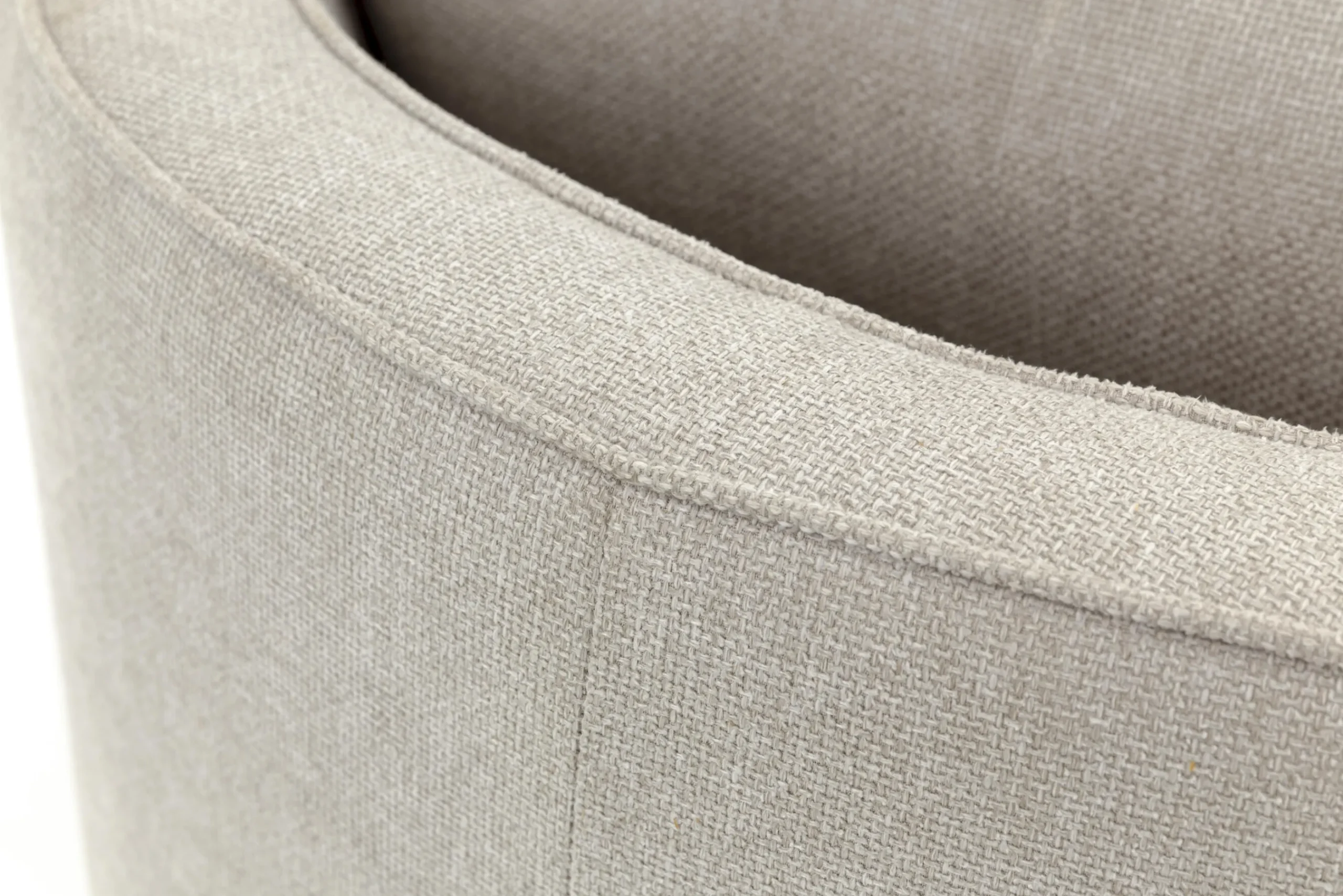 Flamant Nelia, Fauteuil, Naturel, Draaibaar