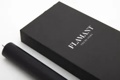 Flamant Nell, Tafelkaars, Kleur Zwart, Set Van 4