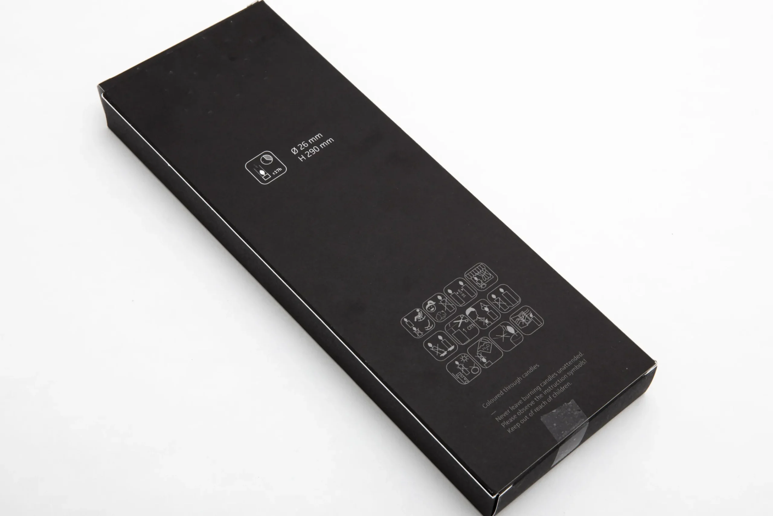 Flamant Nell, Tafelkaars, Kleur Zwart, Set Van 4