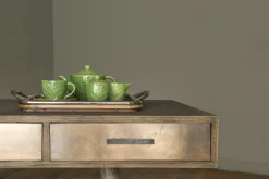 Flamant Nontemar, Bureau, Hout En Messing