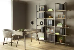 Flamant Nontemar, Bureau, Hout En Messing