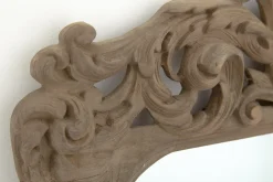 Flamant Osmond, Spiegel, Gebeeldhouwd, Hout, S