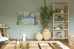 Flamant Paton, Kruk, Gerecycled Hout