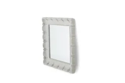 Flamant Pucky, Spiegel, Grijs Frame