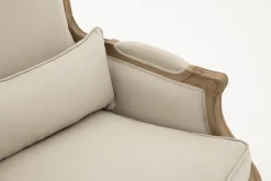 Flamant Ranomi, Fauteuil, Natuurlijk Linnen