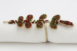 Flamant Rawas, Servetring, Kralen, Blad