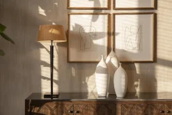 Flamant Regina, Vaas, Keramiek, Wit, Model 2