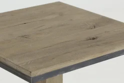 Flamant Renders, Bistrotafel, Verweerd Eiken En Ijzer, 80 Cm