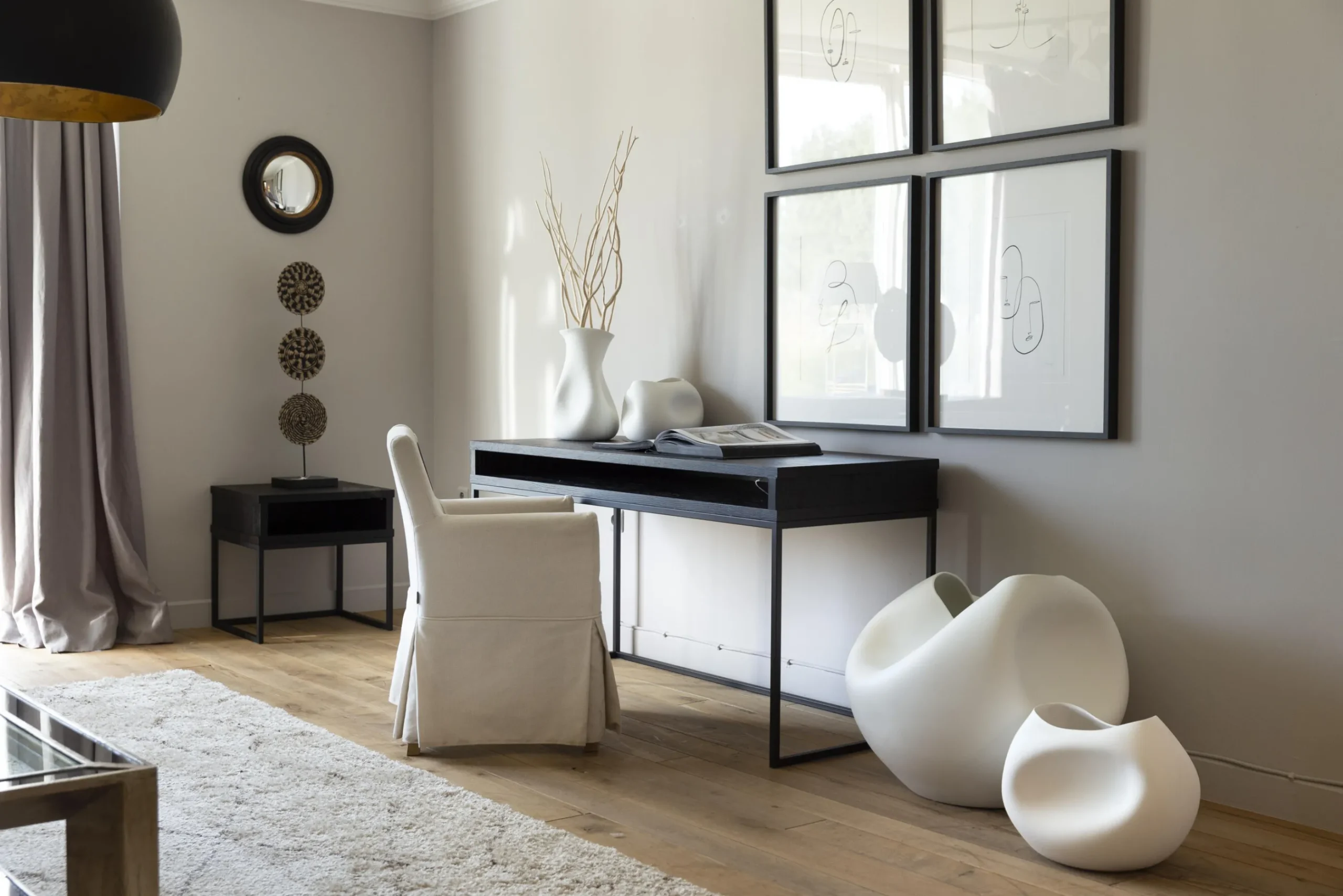 Flamant Reynolds, Vaas, Keramiek, Wit, Model 4