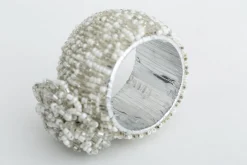 Flamant Rioja, Servetring, Kralen, Zilver