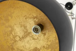 Flamant Roberts, Hanglamp, Zwart/Goud