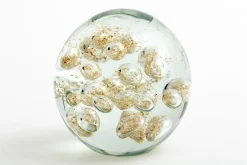 Flamant Royka, Presse-Papier, Glas