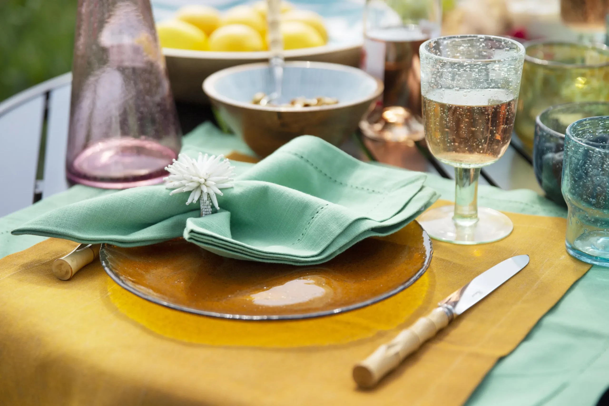 Flamant Samantha, Wijnglas, Groen, 300 Ml