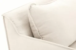 Flamant Sandrine, Bank, 180 Cm, 2 Kussens