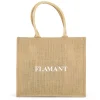 Flamant Shopper , Boodschappentas, Jute, Naturel