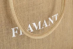 Flamant Shopper , Boodschappentas, Jute, Naturel
