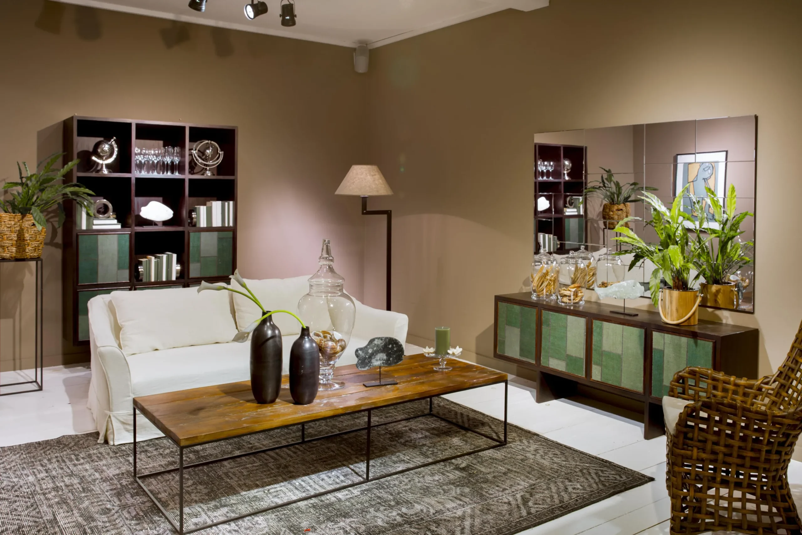 Flamant Snoek, Snoeppot, Glas, L