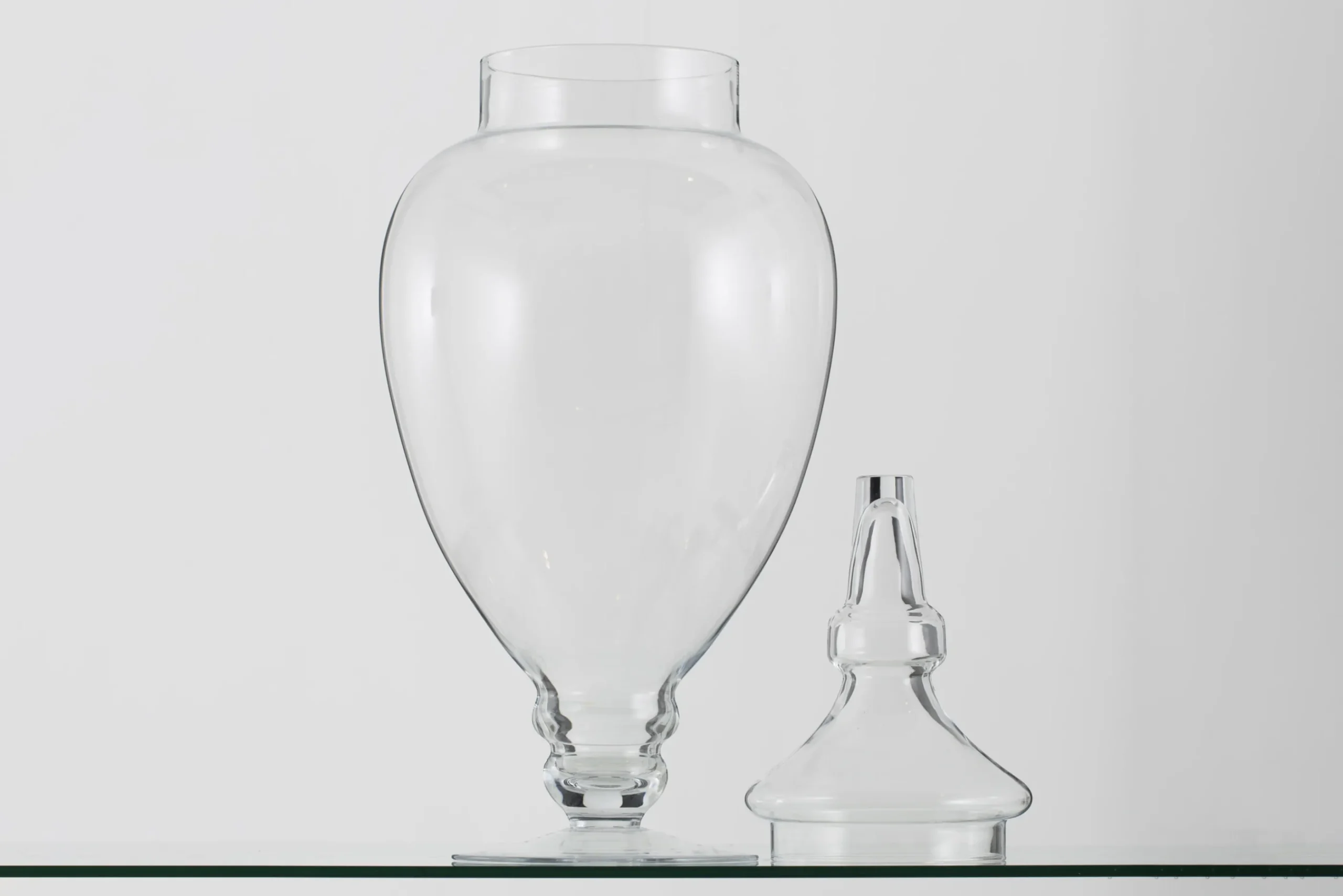 Flamant Snoek, Snoeppot, Glas, L