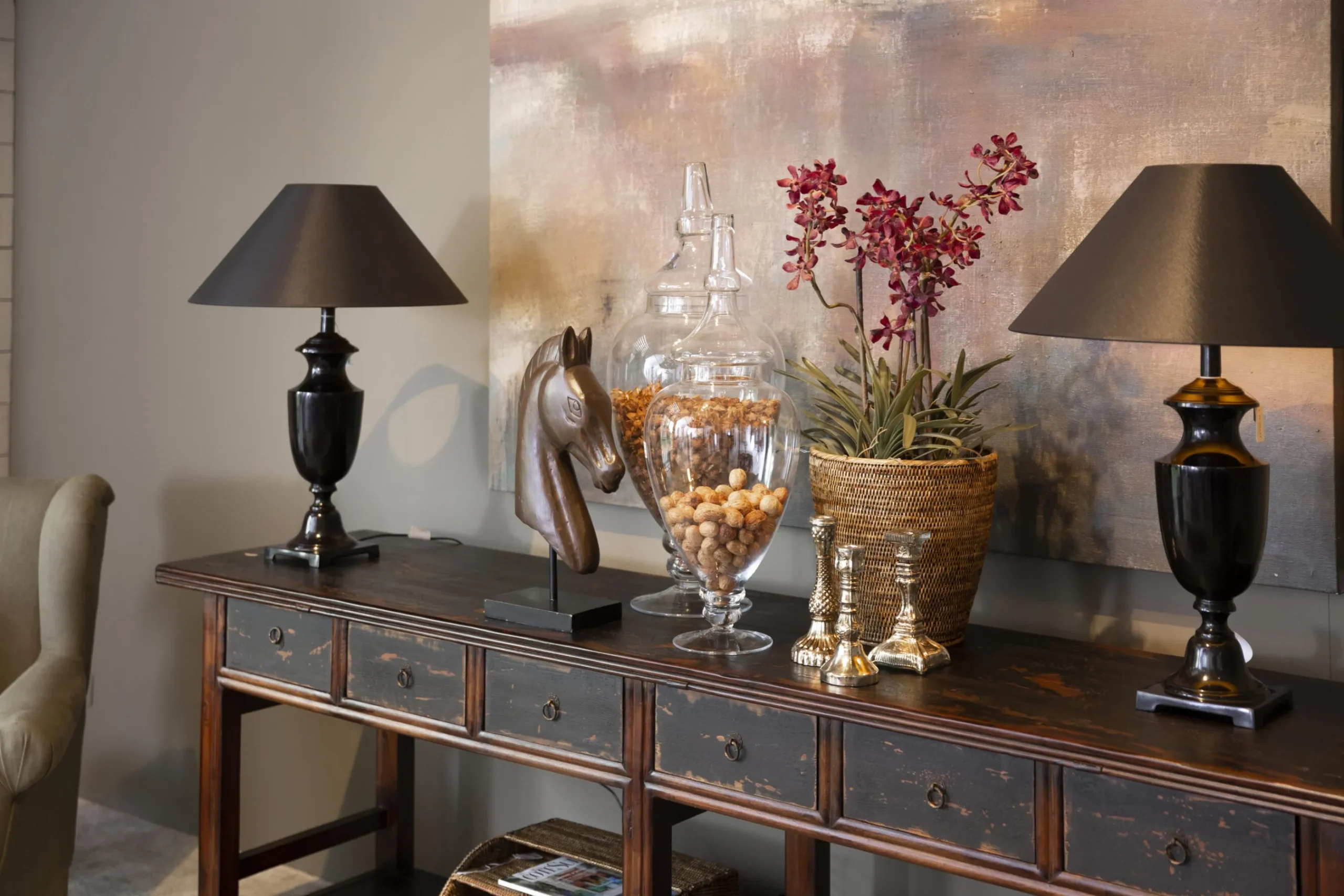 Flamant Snoek, Snoeppot, Glas, S