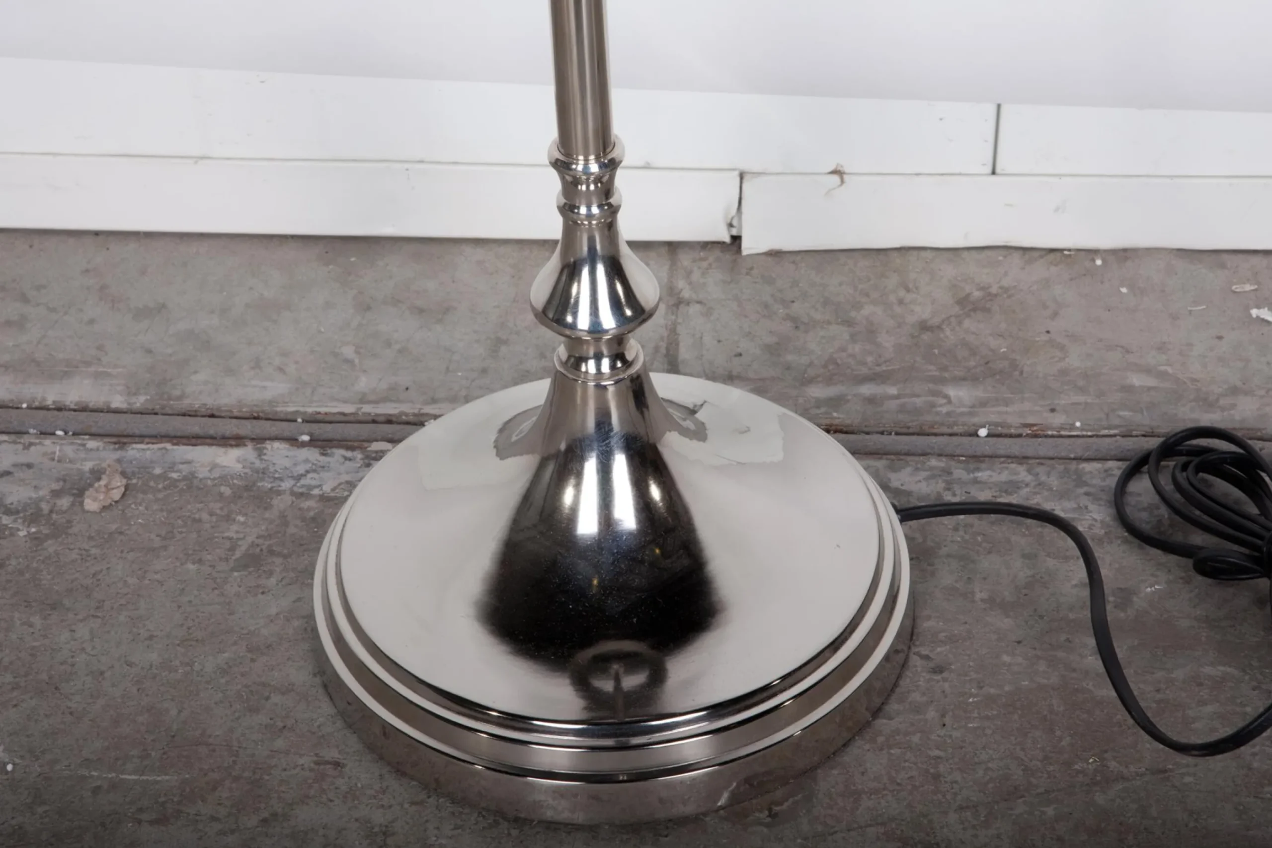 Flamant Sorah, Staande Lamp, Messing En Nikkel