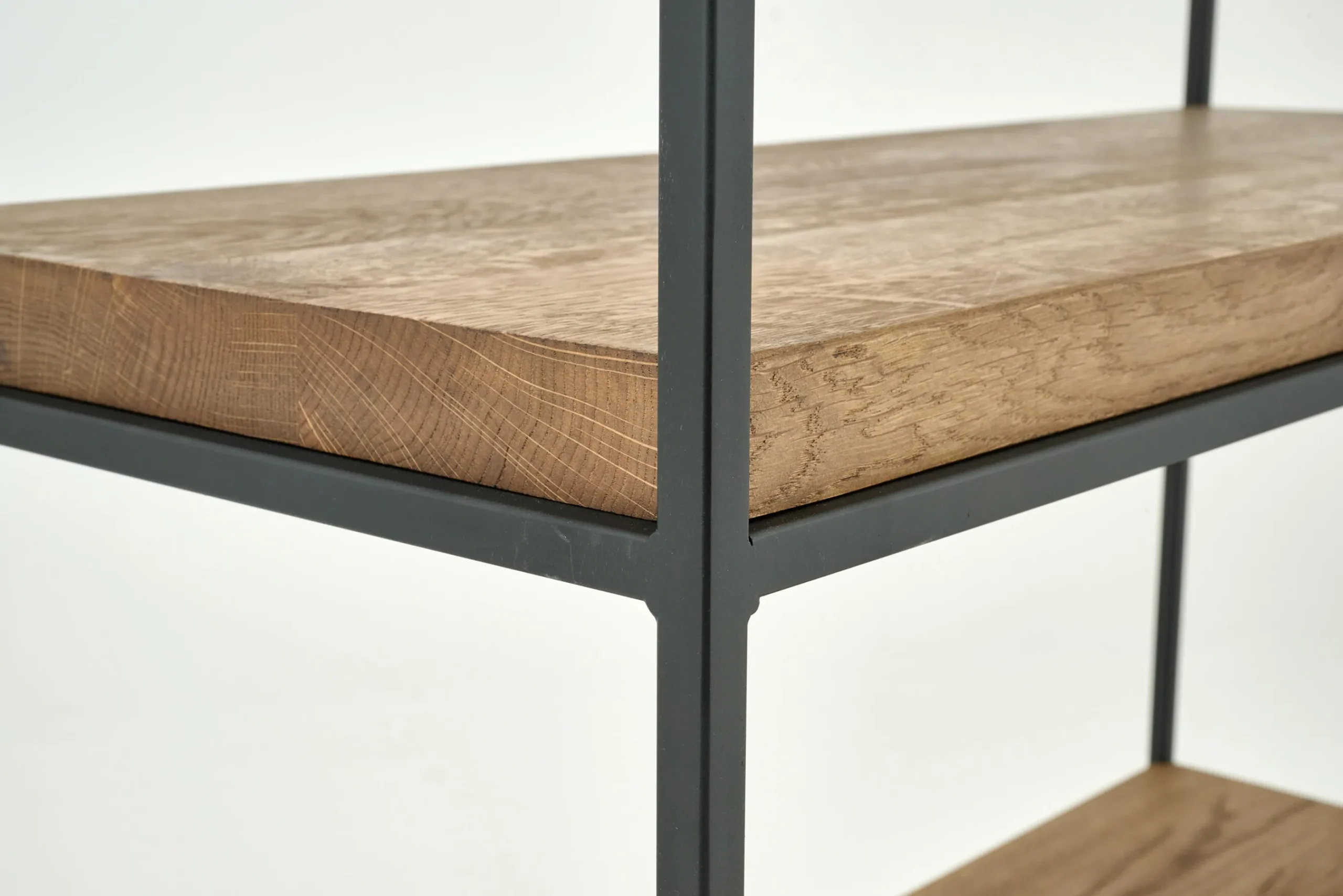 Flamant Stedelijk, Rek, Eiken En Metaal, Lichtbruin