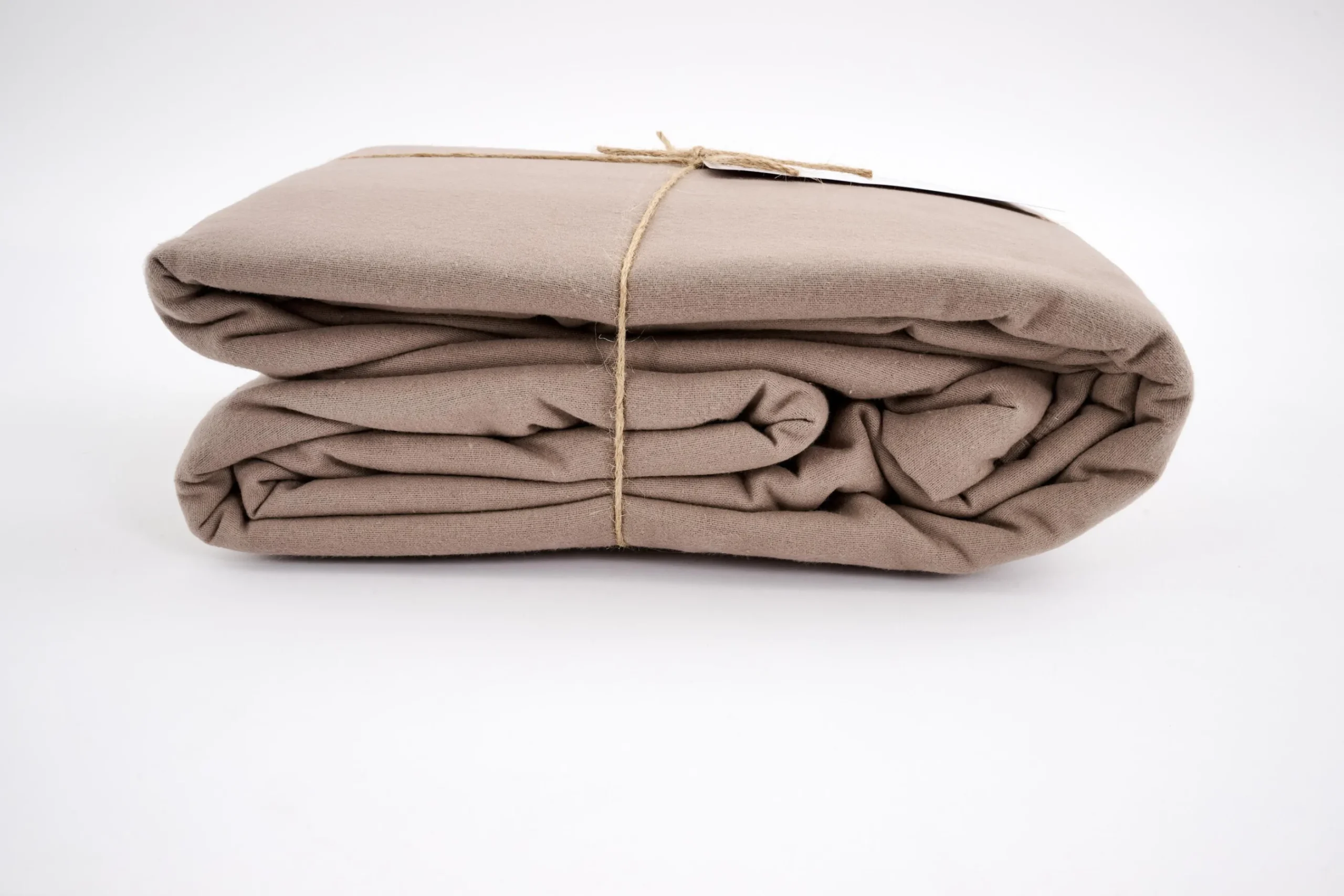 Flamant Stefano, Dekbedovertrek, 240X220, Moddersteen, Kussenslopen Niet Inbegrepen