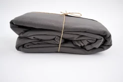 Flamant Stefano, Dekbedovertrek, 260X220, Grijze Krijtstreep, Kussenslopen Niet Inbegrepen