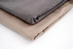 Flamant Stefano, Dekbedovertrek, 260X220, Grijze Krijtstreep, Kussenslopen Niet Inbegrepen