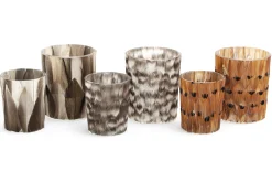 Flamant Sterling, Theelichthouder, Veren, L