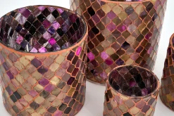 Flamant Tatou, Theelichthouder, Glas, L