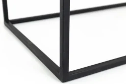 Flamant Urban, Consoletafel, Eiken En Metaal, Donkerbruin