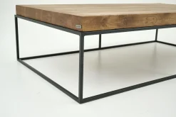 Flamant Urban, Salontafel, Eiken En Metaal, Lichtbruin