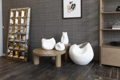 Flamant Zwart-Gouden Splash, Kunst Aan De Muur, Model 3